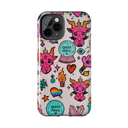 Queer Magic Pride Witchcore Tough Phone Case LavenderCeleste
