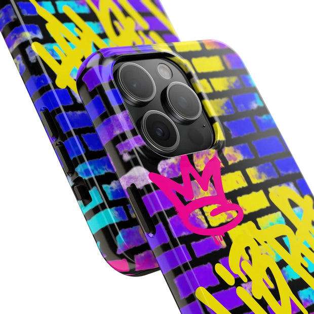 Libra Graffiti Wall Tough Phone Case – Vibrant Zodiac Street Art Design