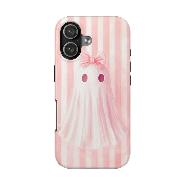 Pink Coquette Ghost Tough Phone Case LavenderCeleste