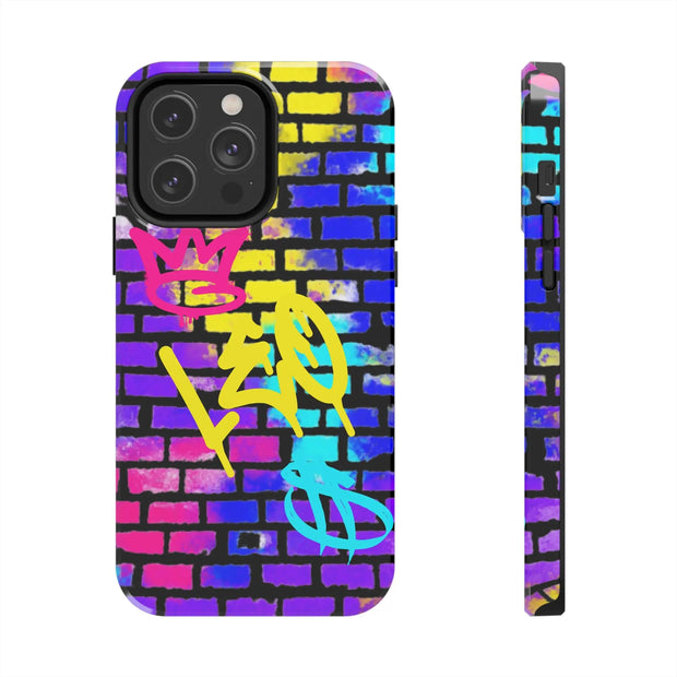 Leo Zodiac Graffiti Wall Tough Phone Case