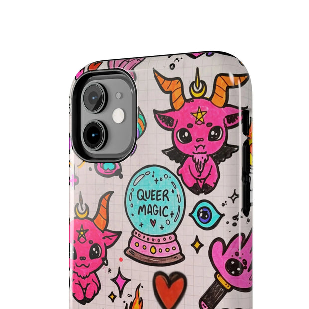 Queer Magic Pride Witchcore Tough Phone Case LavenderCeleste