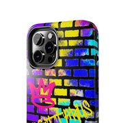 Sagittarius Graffiti Wall Zodiac Tough Phone Case LavenderCeleste