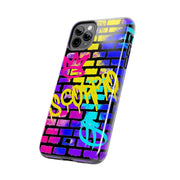 Scorpio Graffiti Wall Zodiac Tough Phone Case LavenderCeleste