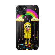 Rainbow Skeleton Lollipop Tough Phone Case LavenderCeleste