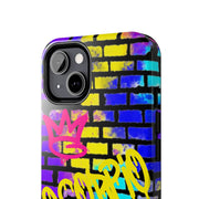 Scorpio Graffiti Wall Zodiac Tough Phone Case LavenderCeleste
