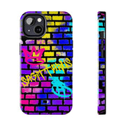 Sagittarius Graffiti Wall Zodiac Tough Phone Case LavenderCeleste