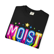Moist Comfort Colors Tee – Bold Retro Sarcastic Statement Shirt - LavenderCeleste
