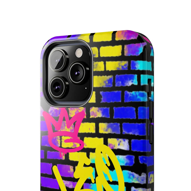 Leo Zodiac Graffiti Wall Tough Phone Case