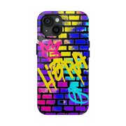 Libra Graffiti Wall Tough Phone Case – Vibrant Zodiac Street Art Design