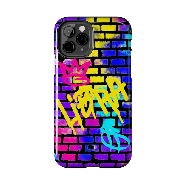 Libra Graffiti Wall Tough Phone Case – Vibrant Zodiac Street Art Design