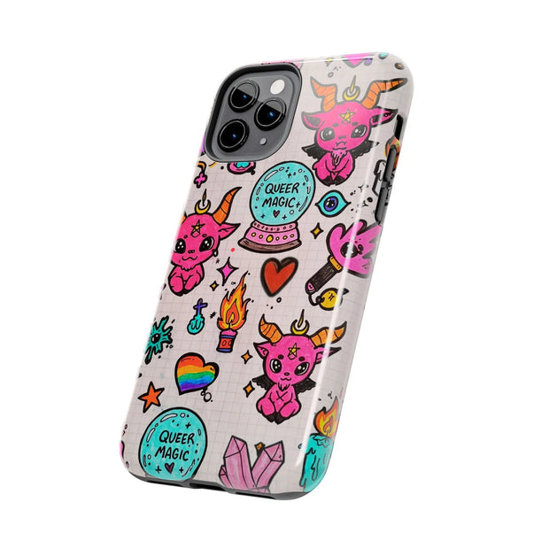 Queer Magic Pride Witchcore Tough Phone Case LavenderCeleste