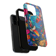 Vibrant Koi Pond Pop Art Tough Phone Case