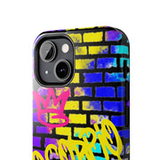 Scorpio Graffiti Wall Zodiac Tough Phone Case LavenderCeleste