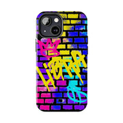 Libra Graffiti Wall Tough Phone Case – Vibrant Zodiac Street Art Design