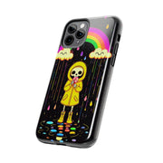 Rainbow Skeleton Lollipop Tough Phone Case LavenderCeleste