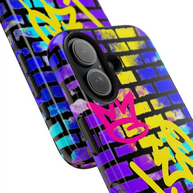 Leo Zodiac Graffiti Wall Tough Phone Case