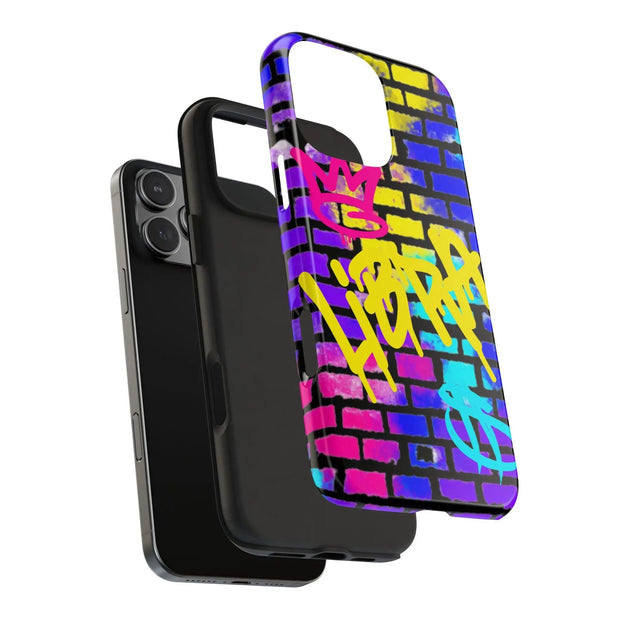 Libra Graffiti Wall Tough Phone Case – Vibrant Zodiac Street Art Design