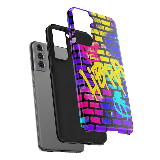 Libra Graffiti Wall Tough Phone Case – Vibrant Zodiac Street Art Design