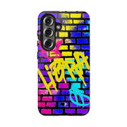 Libra Graffiti Wall Tough Phone Case – Vibrant Zodiac Street Art Design