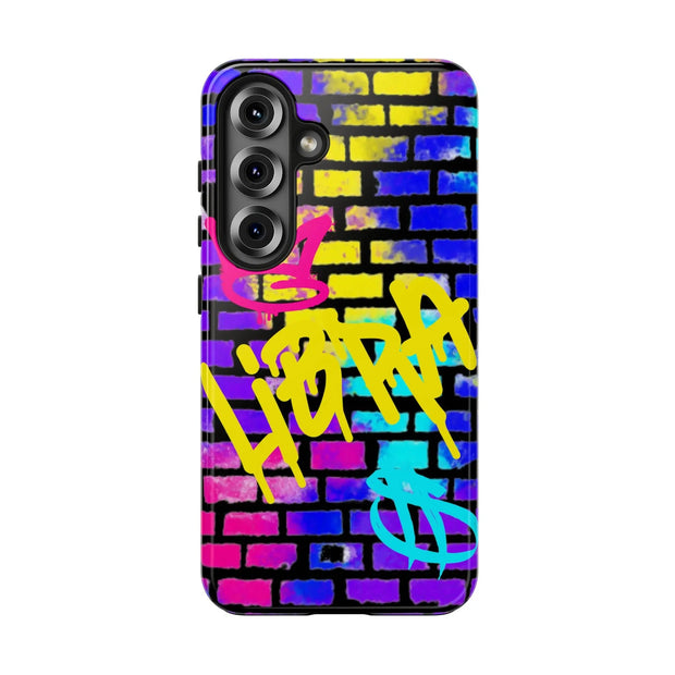Libra Graffiti Wall Tough Phone Case – Vibrant Zodiac Street Art Design