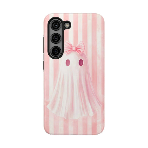 Pink Coquette Ghost Tough Phone Case LavenderCeleste