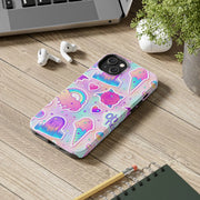 Pastel Goth Kawaii Graveyard Tough Phone Case LavenderCeleste