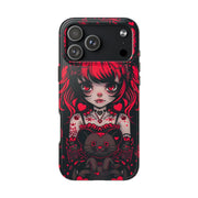 Kawaii Gothpunk Red Heart Tough Phone Case