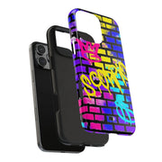 Scorpio Graffiti Wall Zodiac Tough Phone Case LavenderCeleste