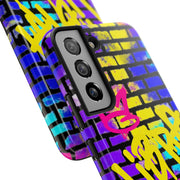 Libra Graffiti Wall Tough Phone Case – Vibrant Zodiac Street Art Design