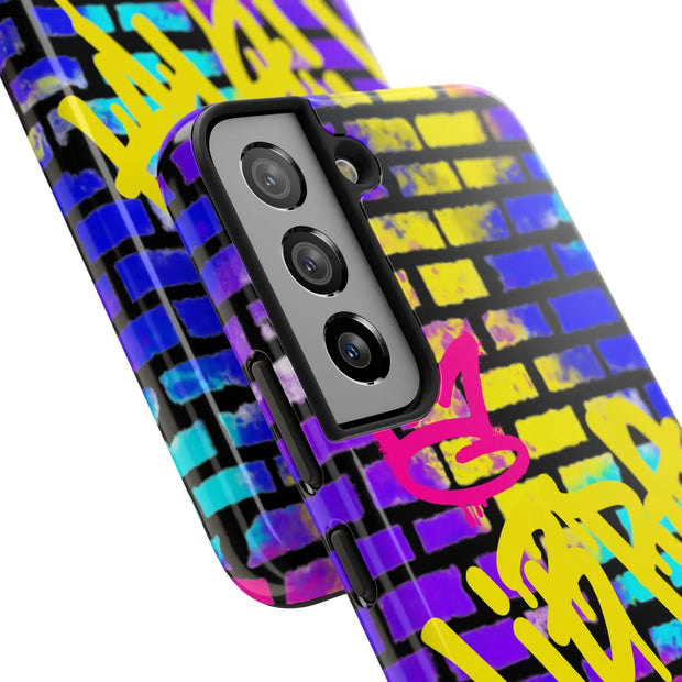 Libra Graffiti Wall Tough Phone Case – Vibrant Zodiac Street Art Design