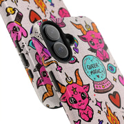 Queer Magic Pride Witchcore Tough Phone Case LavenderCeleste