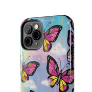 Retro Pop Art Butterfly Sky Tough Phone Case