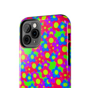 Retro Kawaii Bright Floral Pattern Tough Phone Case