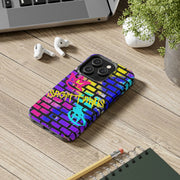 Sagittarius Graffiti Wall Zodiac Tough Phone Case LavenderCeleste