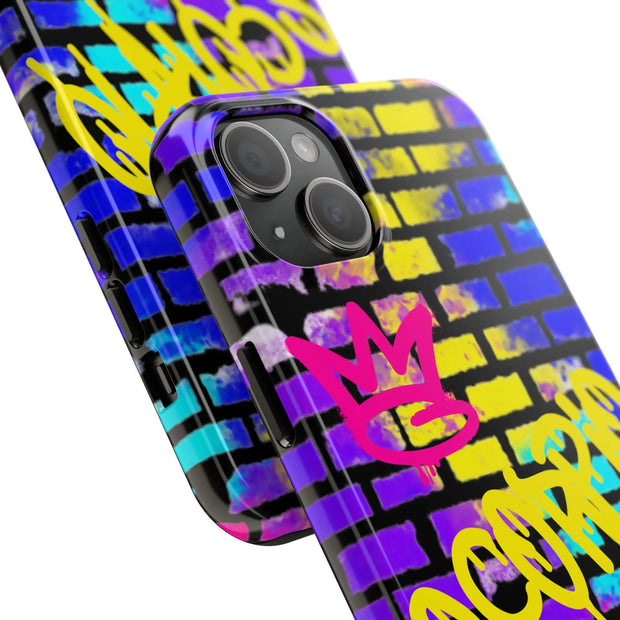 Scorpio Graffiti Wall Zodiac Tough Phone Case LavenderCeleste