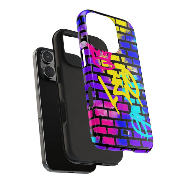 Leo Zodiac Graffiti Wall Tough Phone Case