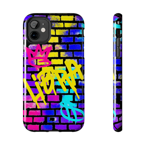 Libra Graffiti Wall Tough Phone Case – Vibrant Zodiac Street Art Design