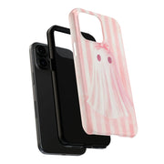 Pink Coquette Ghost Tough Phone Case - LavenderCeleste