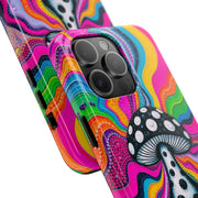 Psychedelic Rainbow Mushroom Art – Trippy Tough Case LavenderCeleste