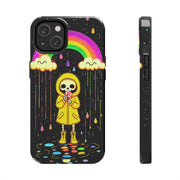 Rainbow Skeleton Lollipop Tough Phone Case LavenderCeleste
