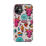 Queer Magic Pride Witchcore Tough Phone Case LavenderCeleste