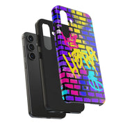 Libra Graffiti Wall Tough Phone Case – Vibrant Zodiac Street Art Design