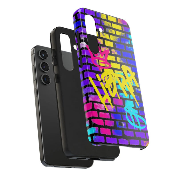 Libra Graffiti Wall Tough Phone Case – Vibrant Zodiac Street Art Design