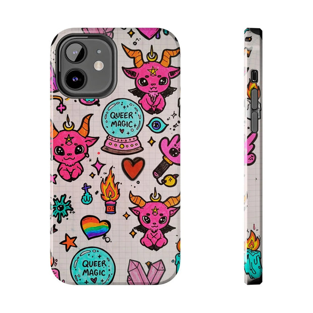 Queer Magic Pride Witchcore Tough Phone Case LavenderCeleste