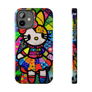 Pop Patchwork Kitty Tough Phone Case Printify