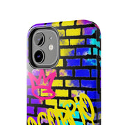 Scorpio Graffiti Wall Zodiac Tough Phone Case LavenderCeleste