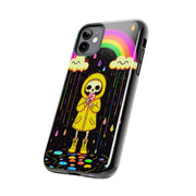 Rainbow Skeleton Lollipop Tough Phone Case LavenderCeleste