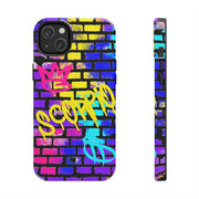 Scorpio Graffiti Wall Zodiac Tough Phone Case LavenderCeleste