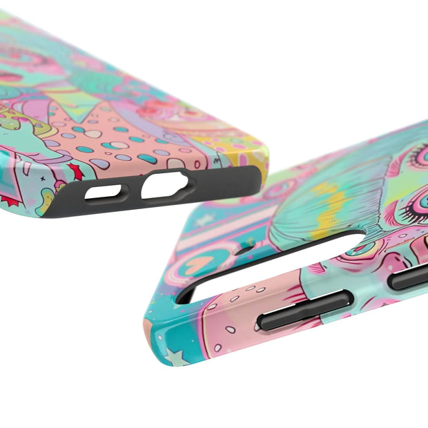 Kawaii Diner Zombies Pastel Chaos Tough Phone Case