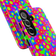 Retro Kawaii Bright Floral Pattern Tough Phone Case